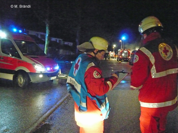 PKW-Brand in Garage in Weilheim-Egelsberg