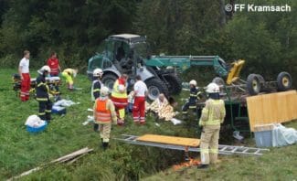 Einsatzfoto Unfall Kutsche