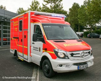 Rettungswagen der Feuerwehr Recklinghausen