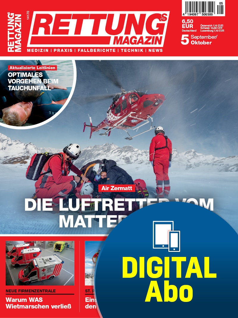 Produkt: Rettungs-Magazin Jahresabonnement Digital