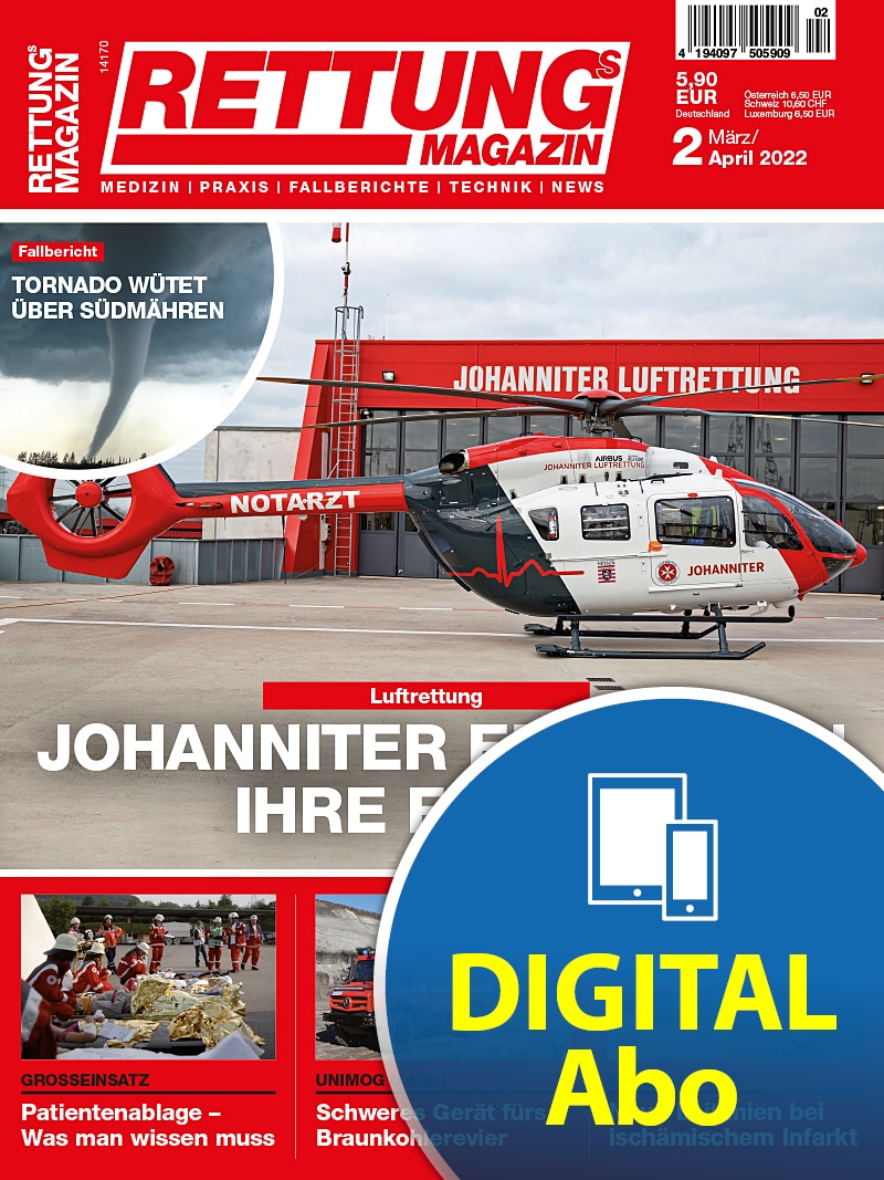 Produkt: Rettungs-Magazin Jahresabonnement Digital