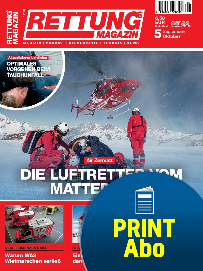 Produkt: Rettungs-Magazin Jahresabonnement Print