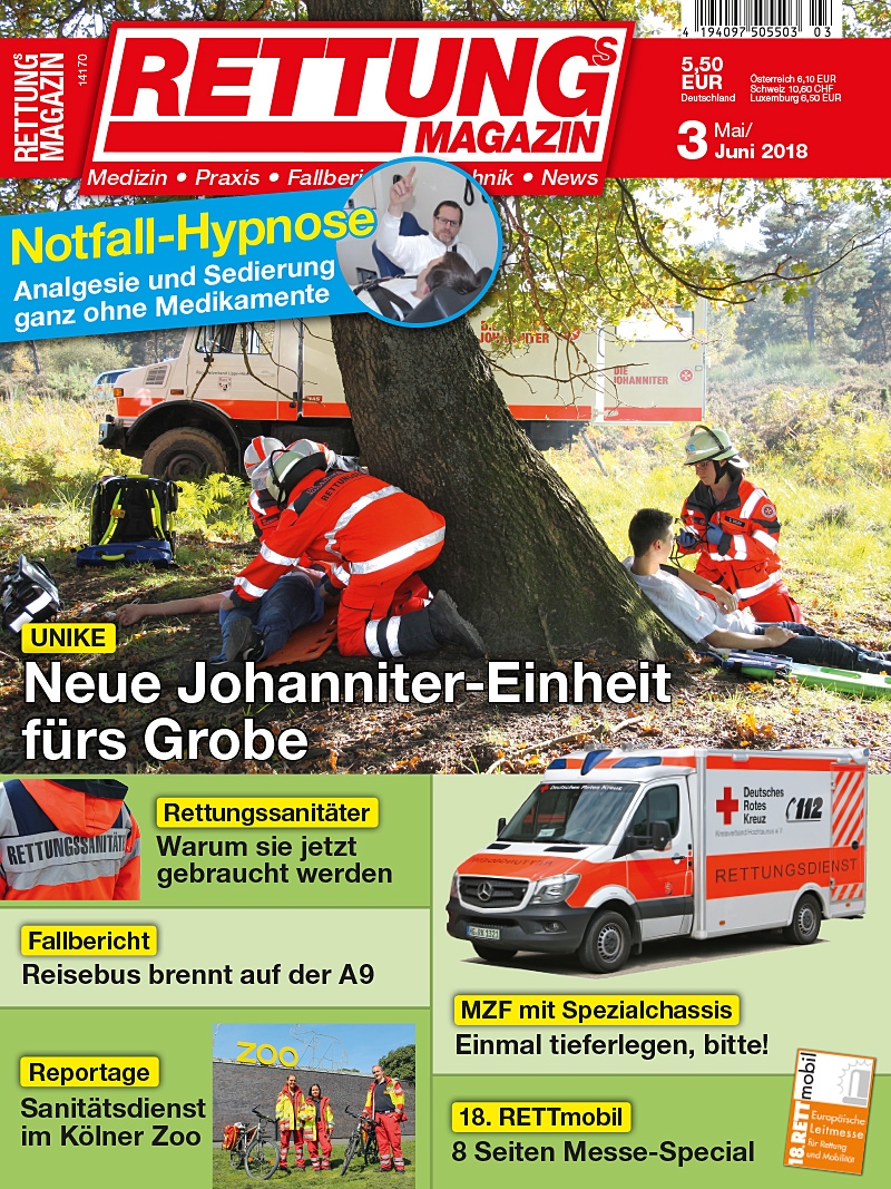 Produkt: Rettungs-Magazin 3/2018 Digital