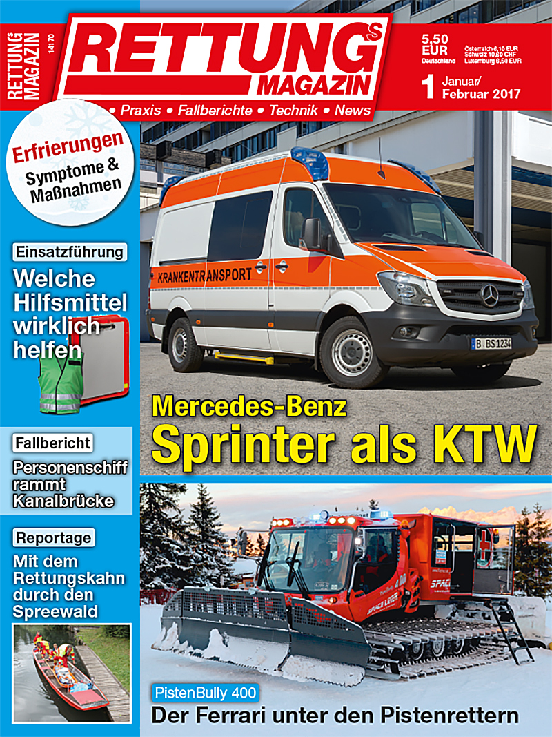 Produkt: Rettungs-Magazin 1/2017 Digital