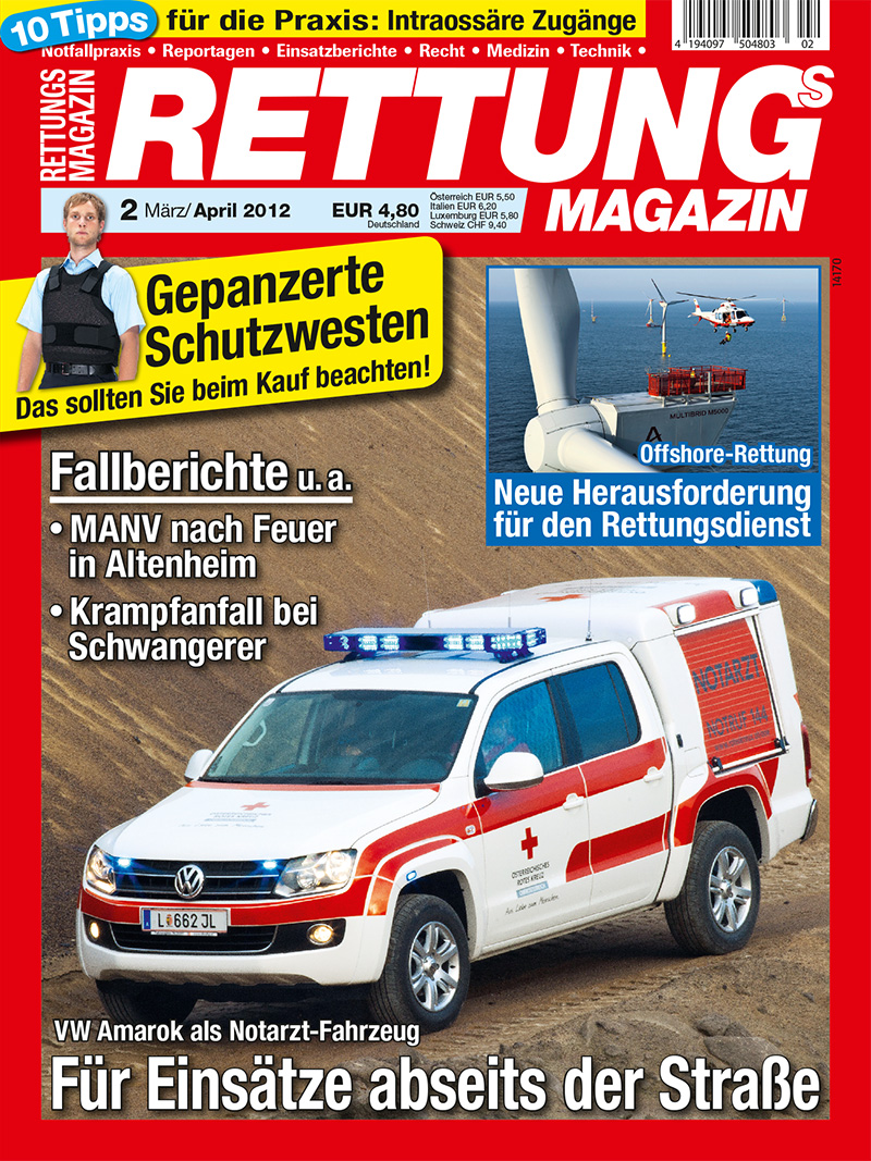 Produkt: Rettungs-Magazin 2/2012 Digital