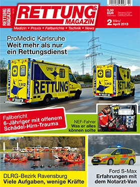 Produkt: Rettungs-Magazin 2/2013 Digital