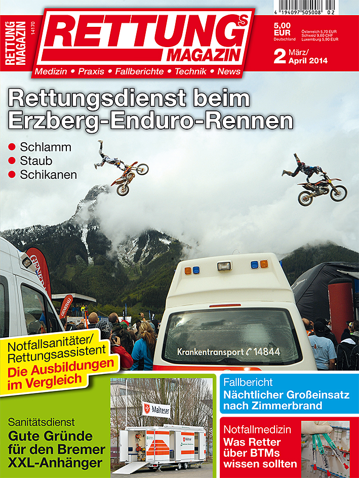 Produkt: Rettungs-Magazin 2/2014 Digital