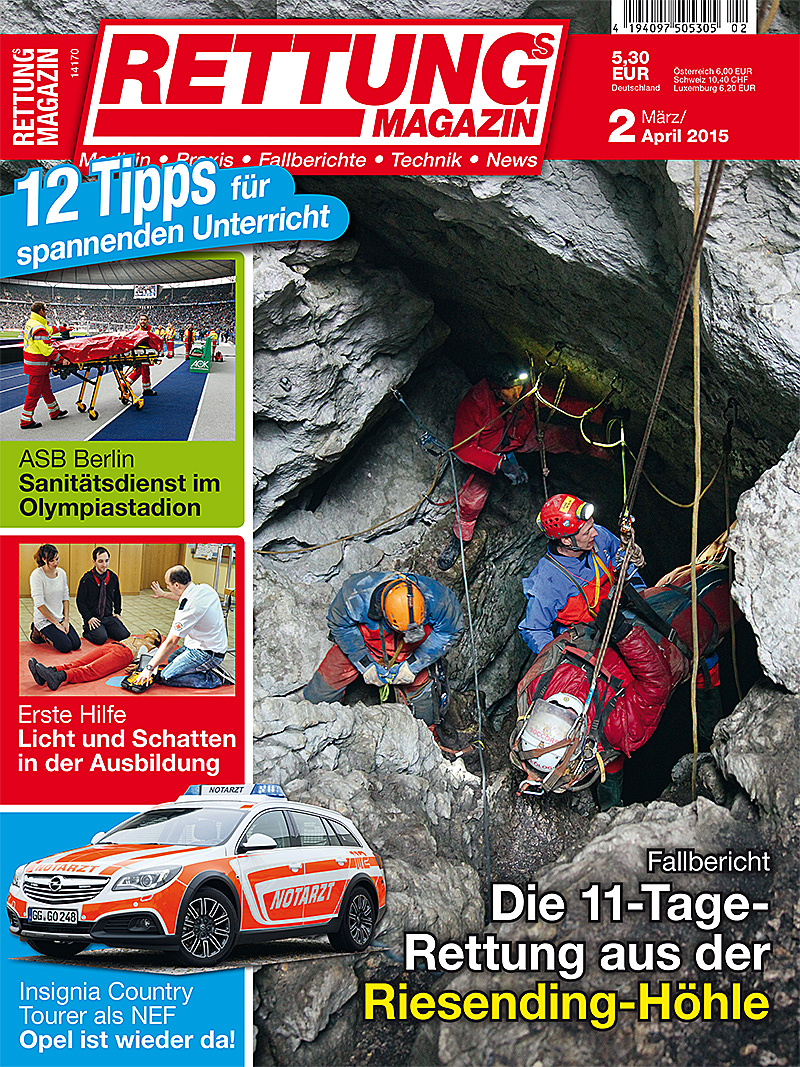 Produkt: Rettungs-Magazin 2/2015 Digital