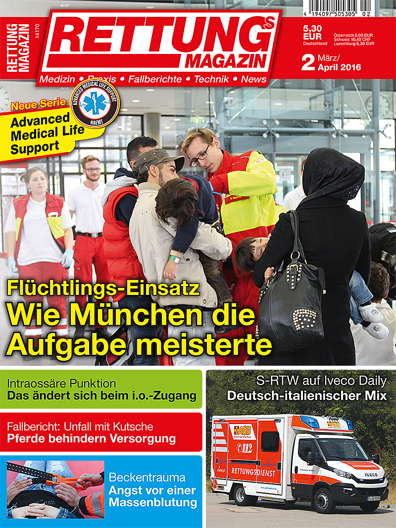 Produkt: Rettungs-Magazin 2/2016 Digital