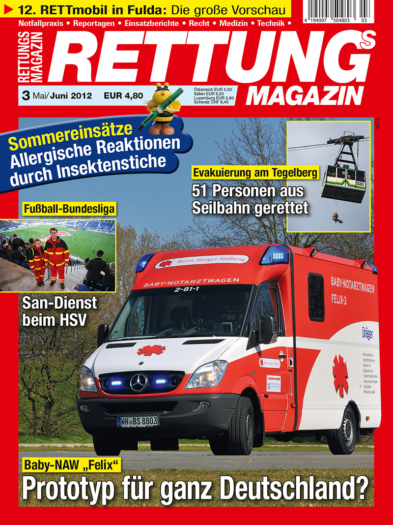 Produkt: Rettungs-Magazin 3/2012 Digital