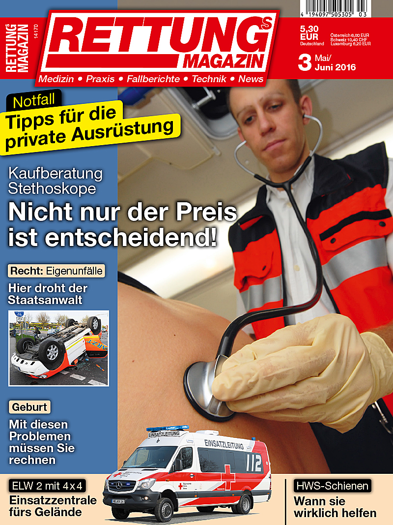 Produkt: Rettungs-Magazin 3/2016 Digital