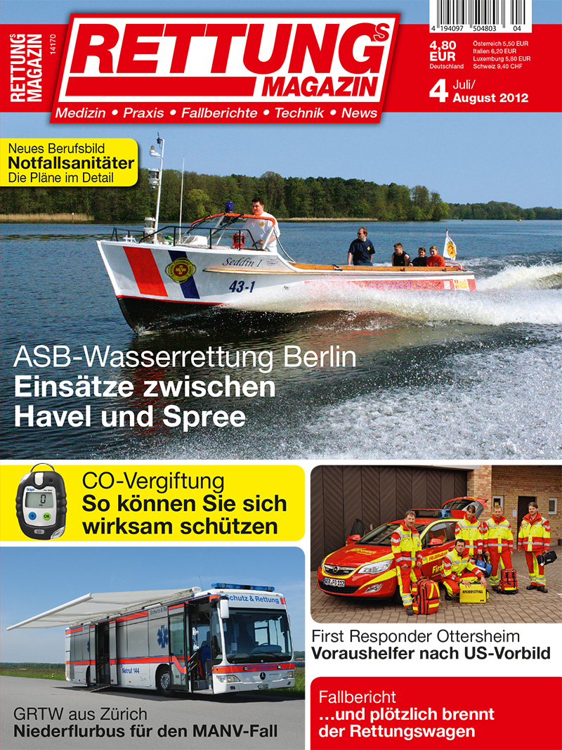 Produkt: Rettungs-Magazin 4/2012 Digital