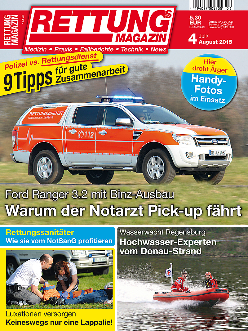 Produkt: Rettungs-Magazin 4/2015 Digital