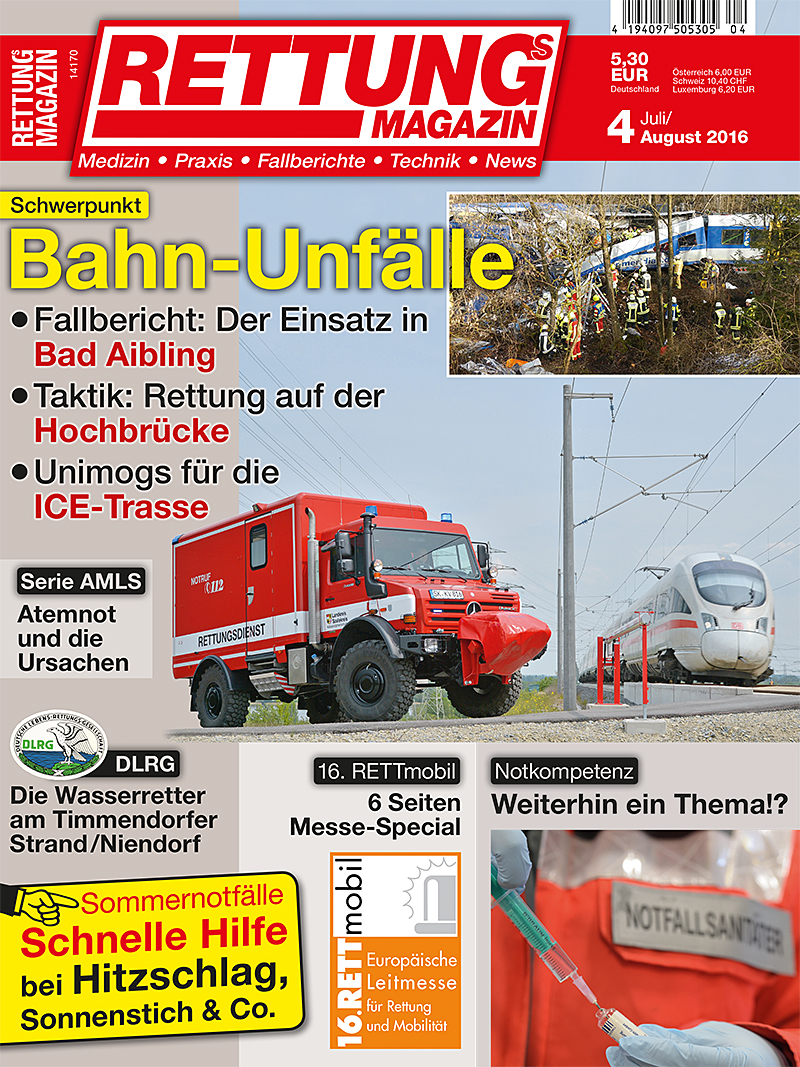 Produkt: Rettungs-Magazin 4/2016 Digital