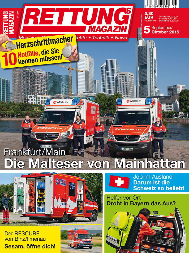 Produkt: Rettungs-Magazin 5/2015 Digital