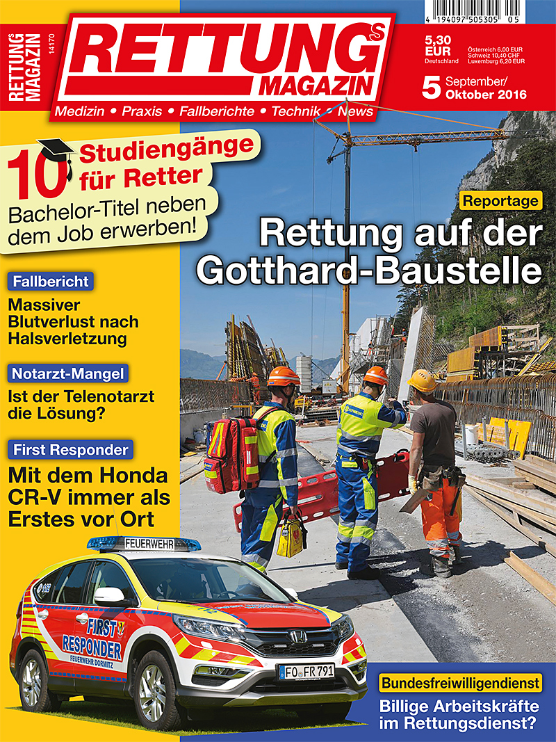 Produkt: Rettungs-Magazin 5/2016 Digital