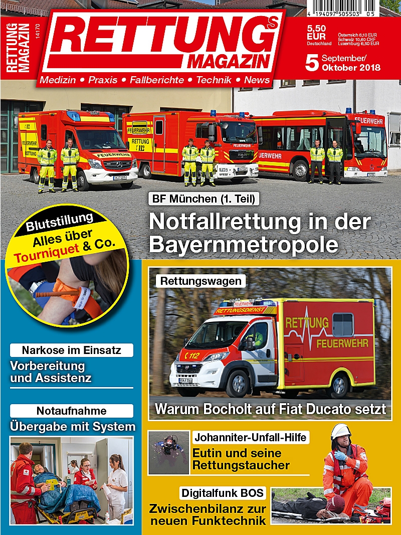 Produkt: Rettungs-Magazin 5/2018 Digital