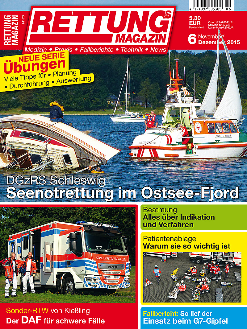 Produkt: Rettungs-Magazin 6/2015 Digital