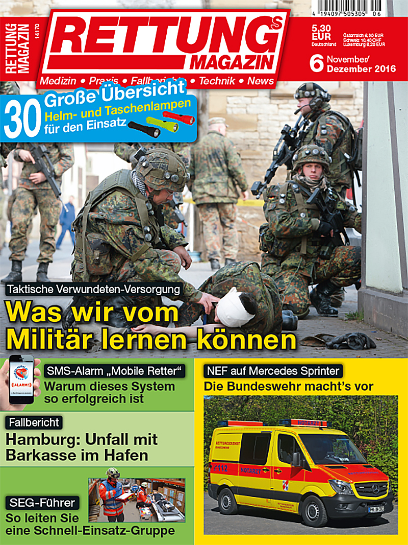 Produkt: Rettungs-Magazin 6/2016 Digital