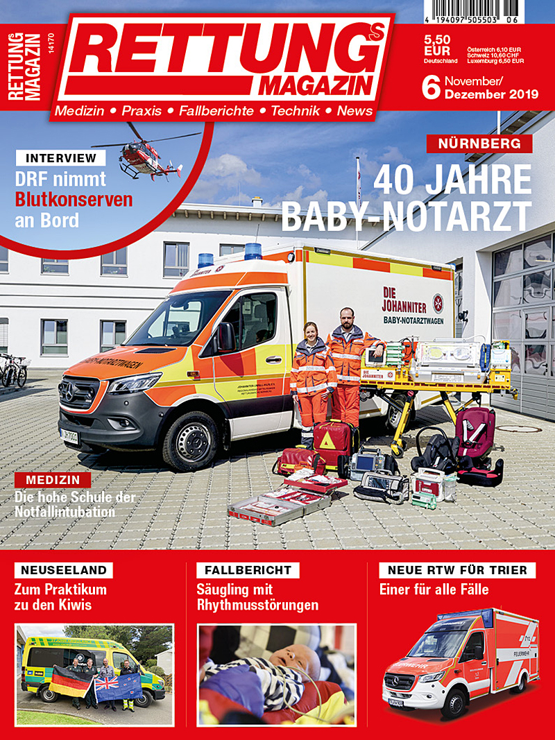 Produkt: Rettungs-Magazin 6/2019 Digital