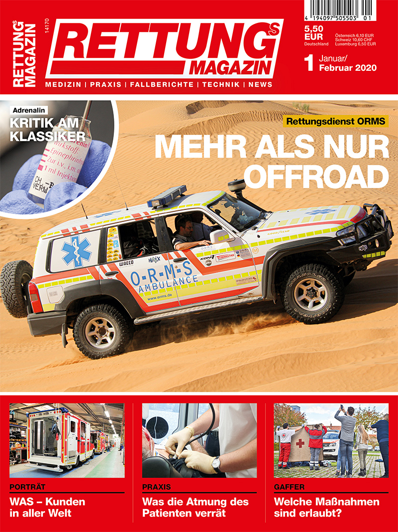 Produkt: Rettungs-Magazin 1/2020 Digital