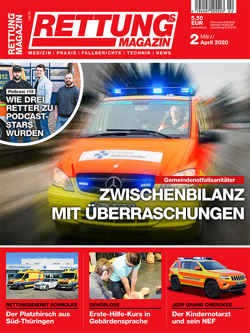 Produkt: Rettungs-Magazin 2/2020 Digital