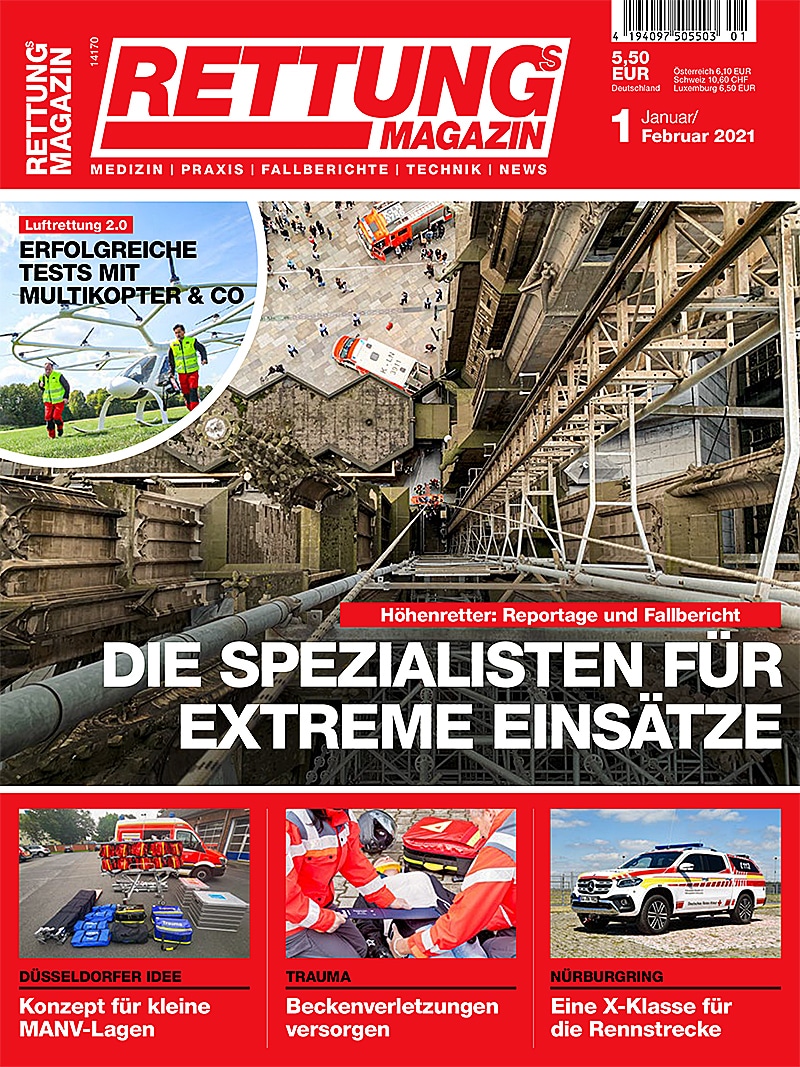 Produkt: Rettungs-Magazin 1/2021 Digital