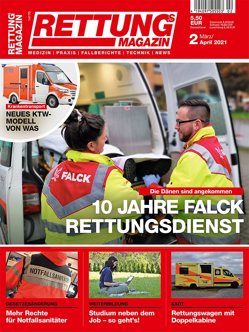 Produkt: Rettungs-Magazin 2/2021 Digital