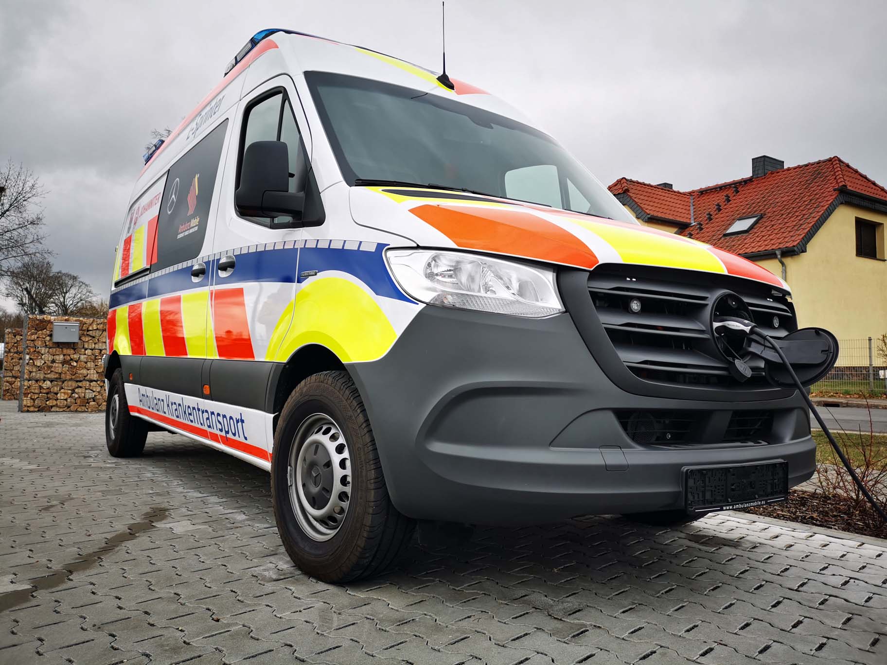 E-Krankenwagen für den Landkreis Dahme-Spreewald