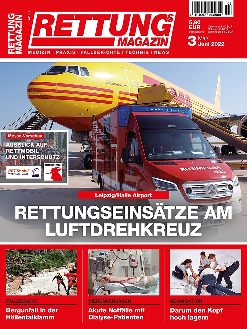 Produkt: Rettungs-Magazin 3/2022 Digital