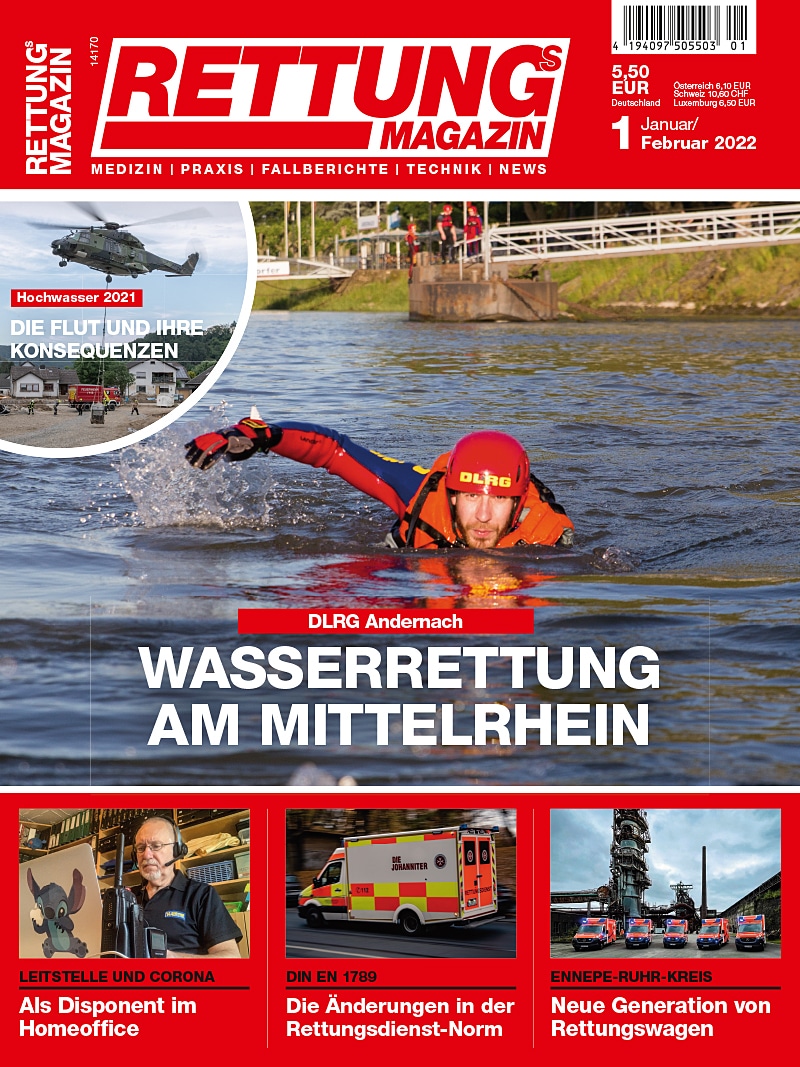 Produkt: Rettungs-Magazin 1/2022 Digital